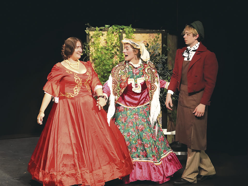 Сцена из спектакля