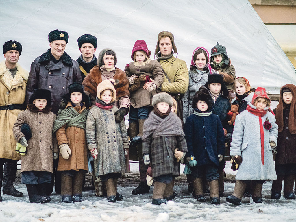 Большие и маленькие герои фильма «Ангелы Ладоги». Фото со съёмок