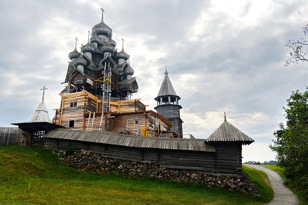 Кижи Реставрация 2014 г.