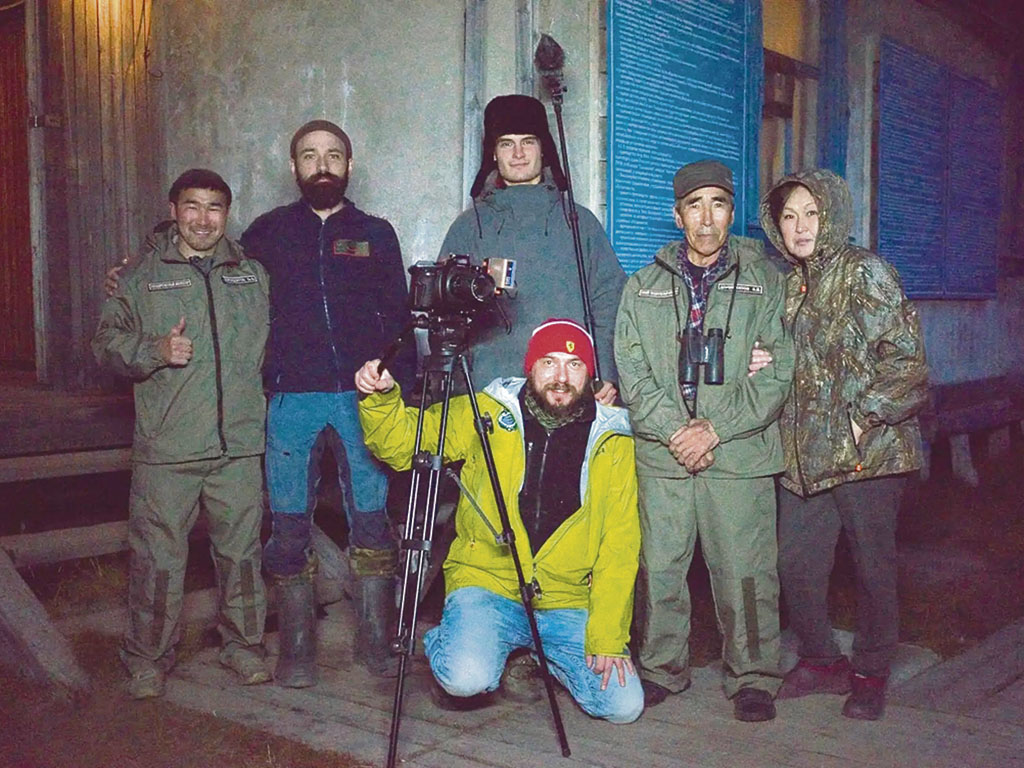 Команда проекта. Заповедник в дельте реки Лены