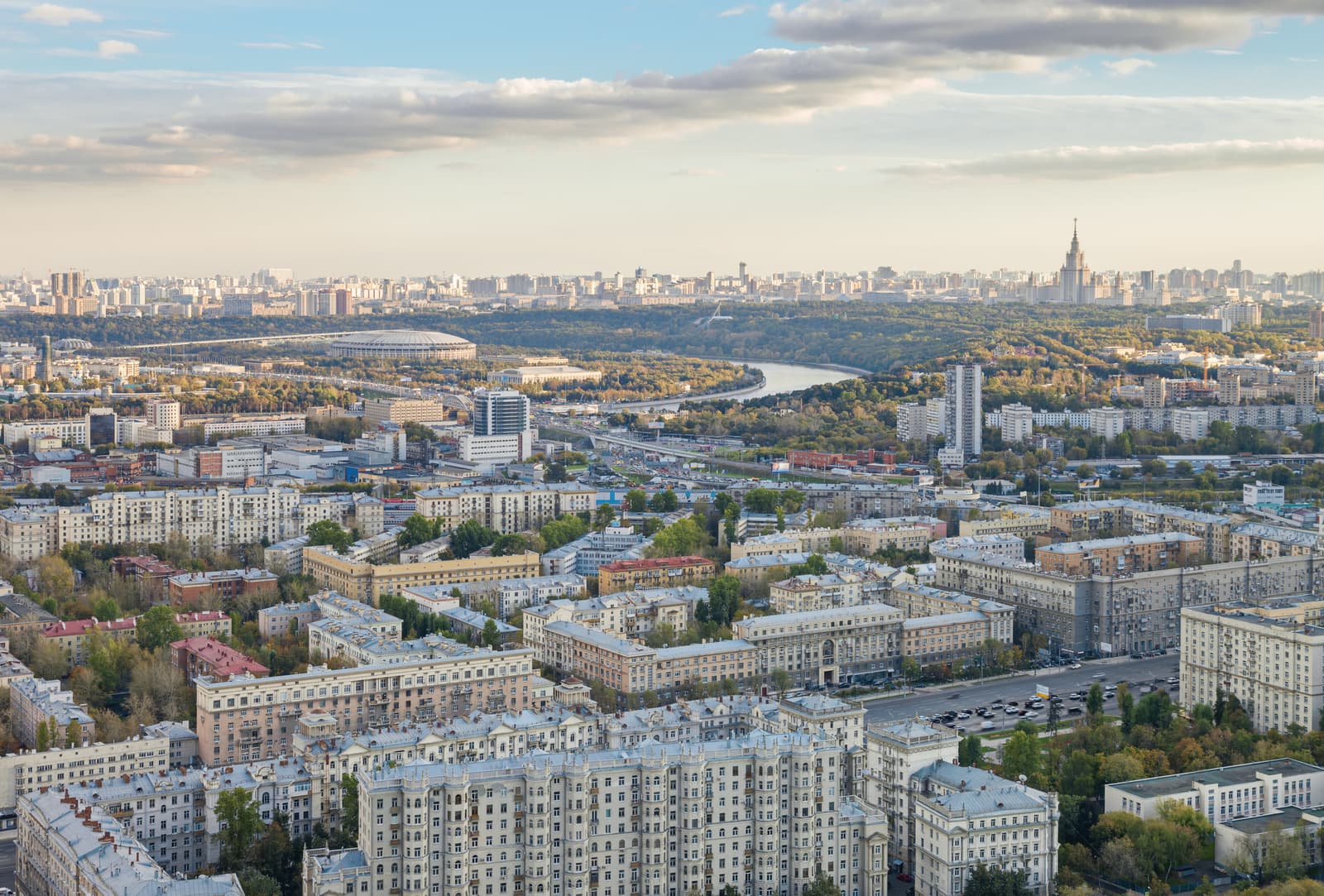 Панорама Москвы