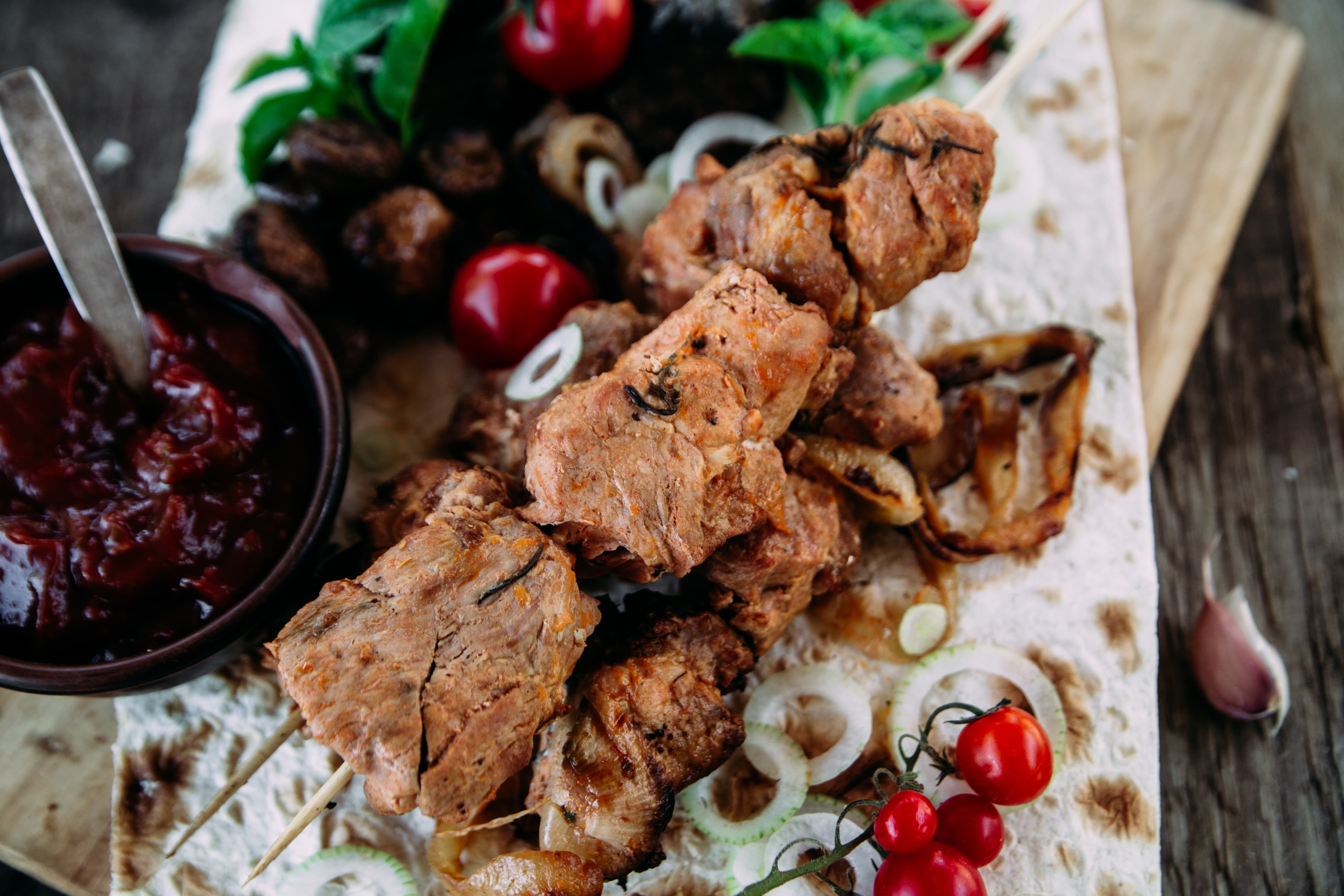 шашлык из свинины