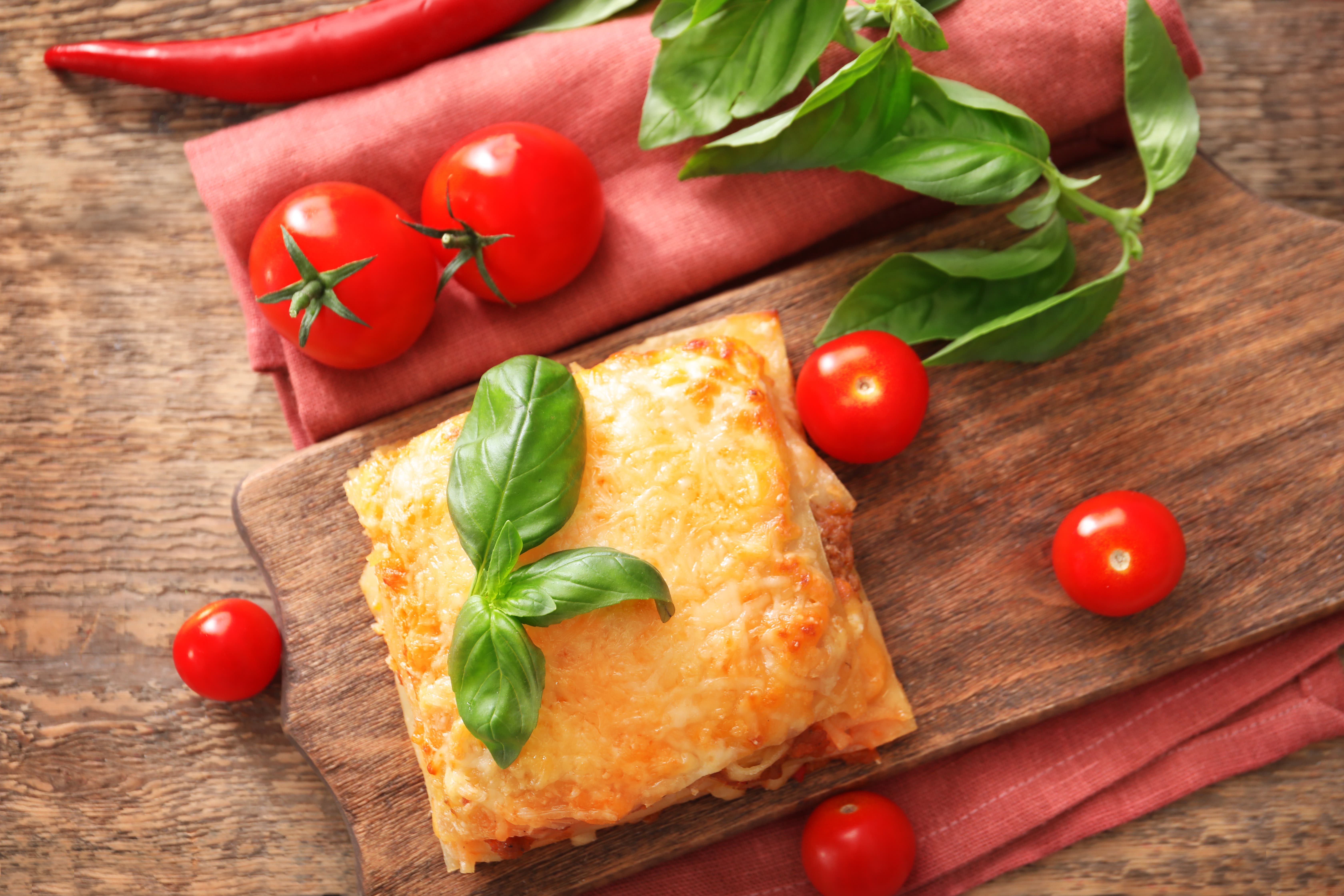 порционная лазанья