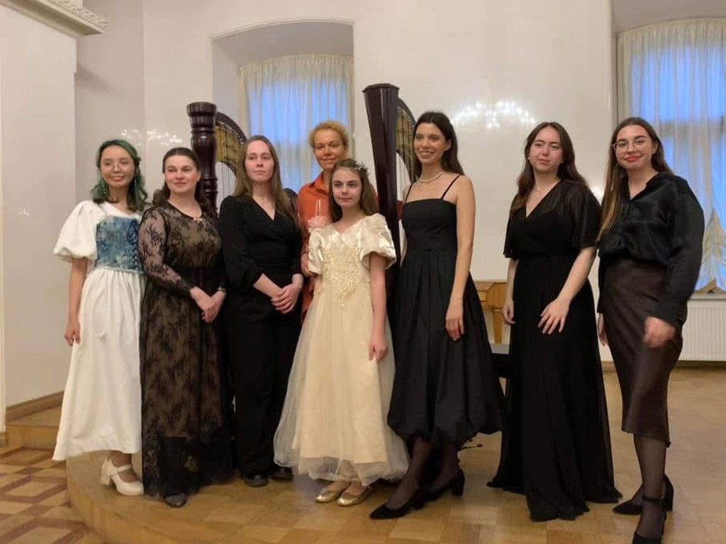 После концерта к 100-летию А А Варосян в Санкт-Петербургской Консерватории