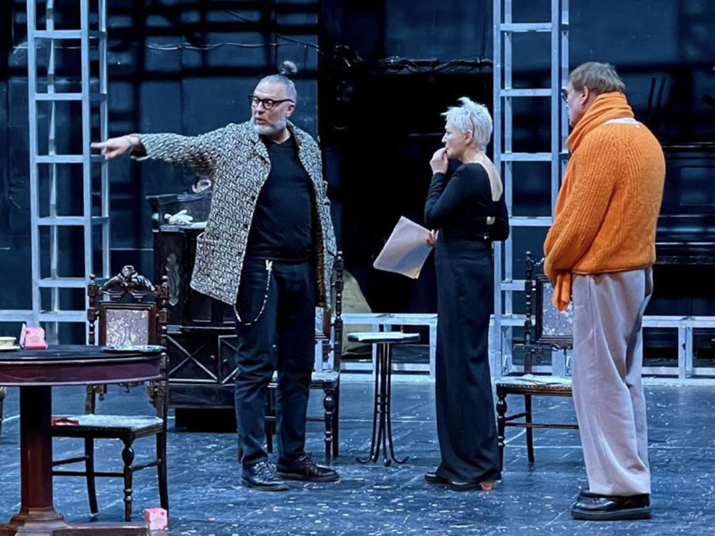 открытая репетиция премьерного спектакля «Вишневый сад»