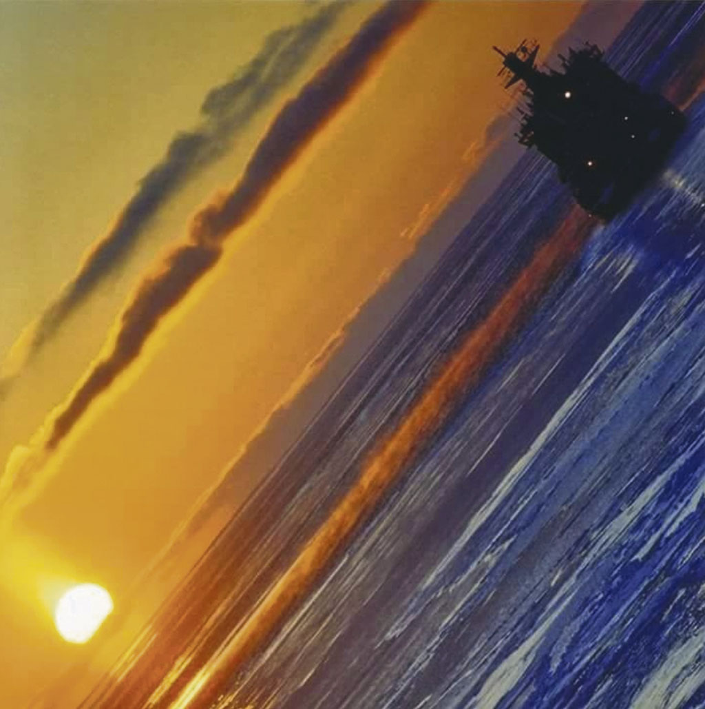 Новая Земля, мыс Желания. Солнце уходит