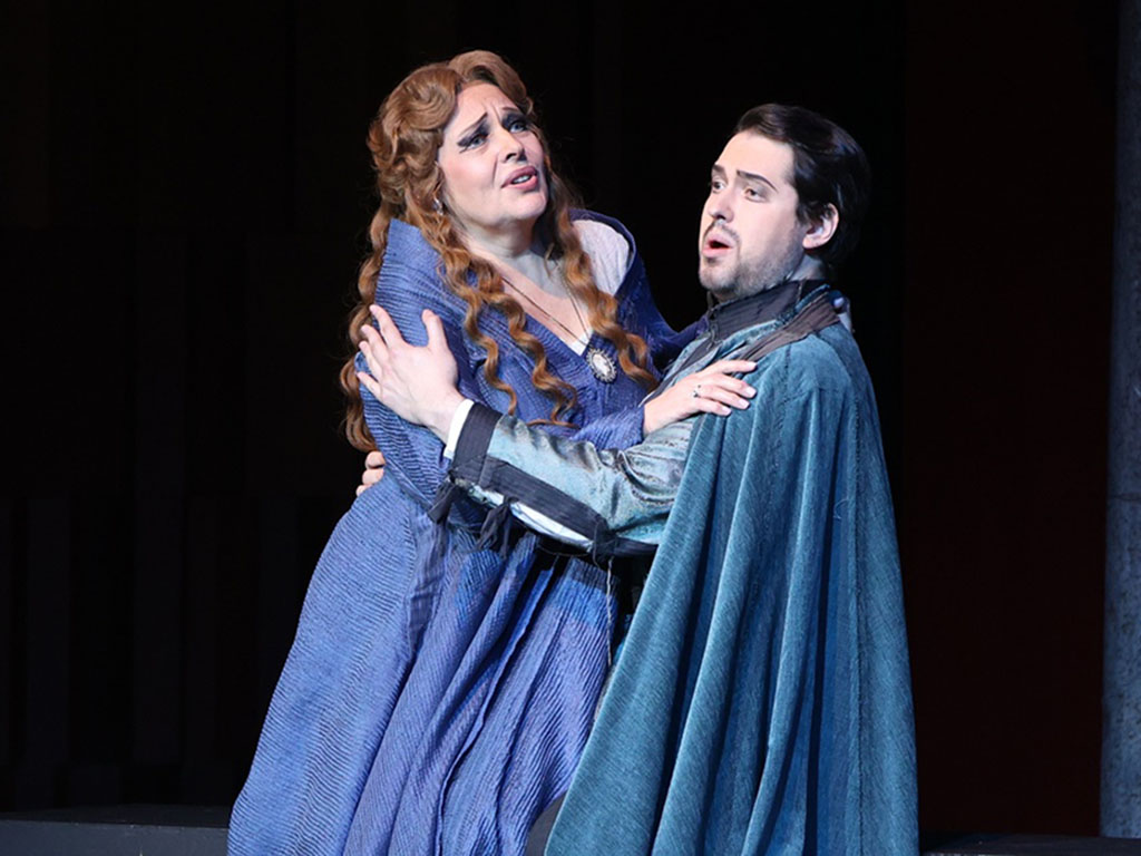 Опера «Симон Бокканегра»: Амелия/Мария – Екатерина Морозова, Габриэль – Илья Селиванов