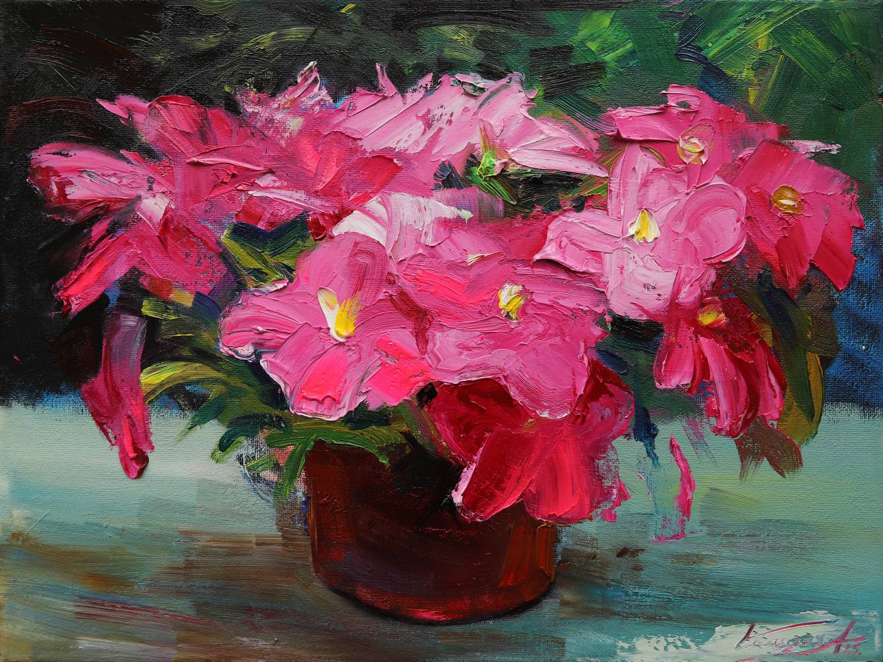 выставка «Цветы и строки»