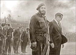 Фидель Кастро в ожидании космонавта № 1;  Фото автора