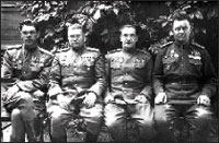 Георгий Иванович (первый слева)
