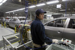 Современный автомобильный завод в Китае; фото:  PHOTAS 