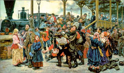 Художник Константин Савицкий. «На войну». 1888 г.