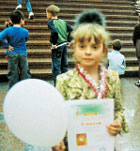 Полина Лукина, 5 лет– победительница конкурса рисунка «Поделись улыбкою своей»