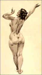 «Натурщица», 1952
