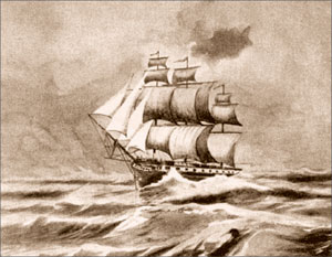 Фрегат «Паллада». 1852 год