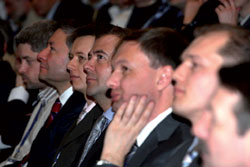 Дмитрий Медведев на Российском интернет-форуме