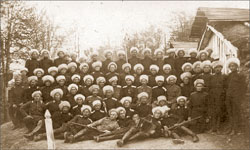 Пятая хопёрская сотня Первого сводного кубанского полка. Сербия, 1923 г.