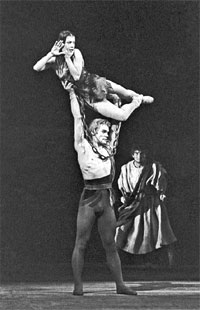 Екатерина Максимова и Владимир Васильев в балете «Спартак». ГАБТ, 1968 год;фото: ИТАР-ТАСС