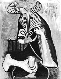 Пабло Пикассо. «Король минотавров». 1958 год 