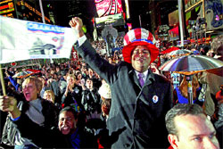 Избранию Барака Обамы американцы радовались как дети;ИТАР-ТАСС