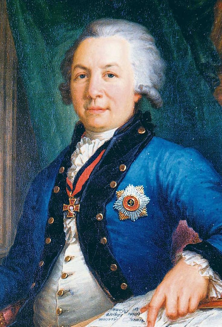 Владимир Боровиковский. Портрет Г.Р. Державина, 1795