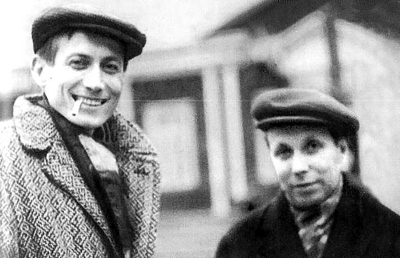 С Евгением Евтушенко, 1960-е