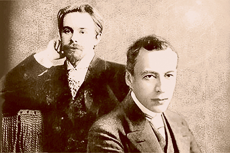 А.Н. Скрябин и С.В. Рахманинов