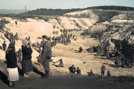 1 октября 1941 года. Бабий Яр. День спустя после расстрела